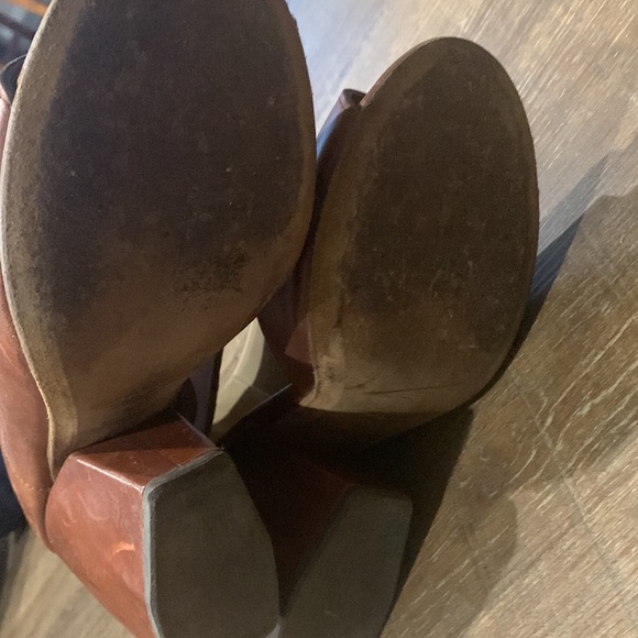 MARSELL Brown Peep Thru wedge Ankle Bootie - 41 / 11 - Picture 8 of 10